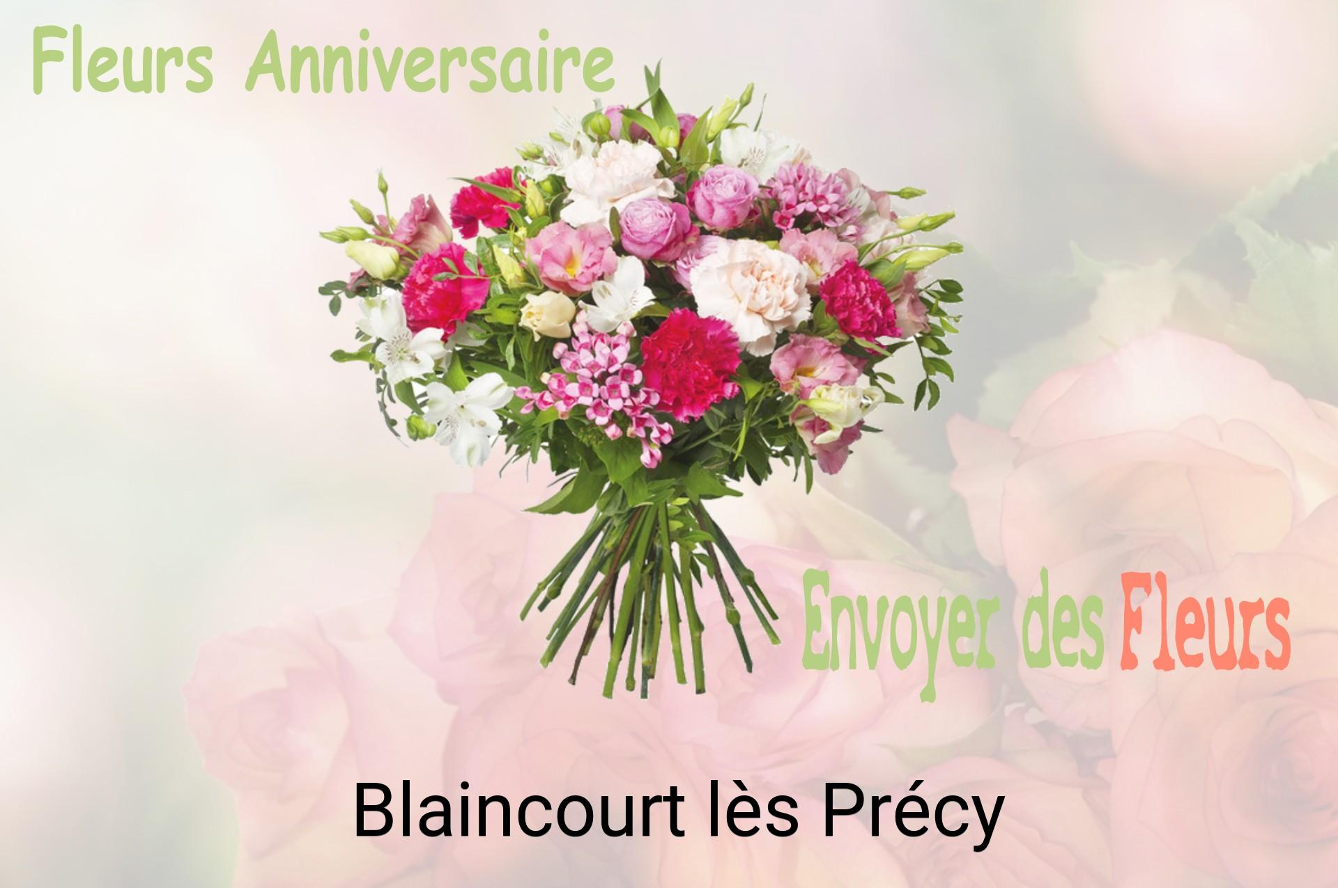 Bouquet de fleurs d’anniversaire livré à Blaincourt-lès-Précy